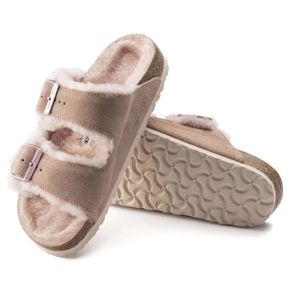 Birkenstock x Arizona- Blush Suede
